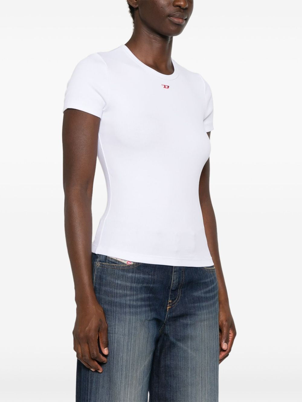Diesel Women `T-Ele-Long-D` T-Shirt - 5