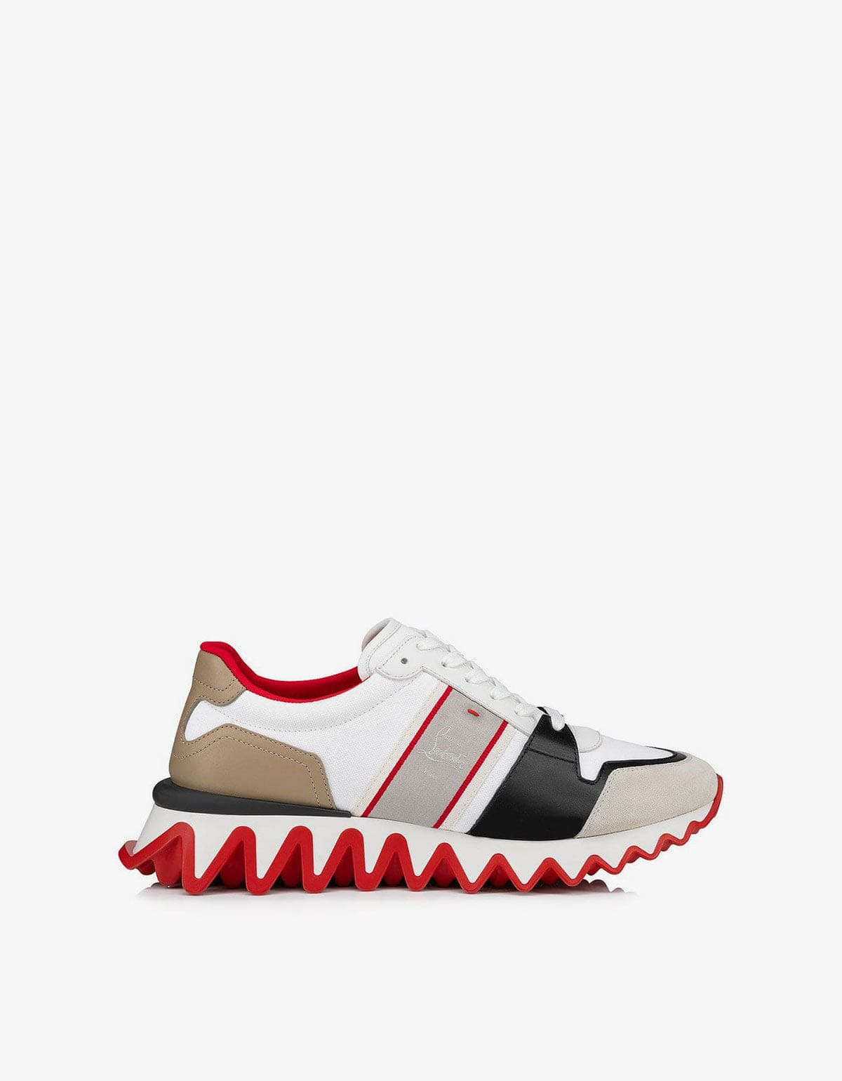 Christian Louboutin Nastroshark White Trainers - 3