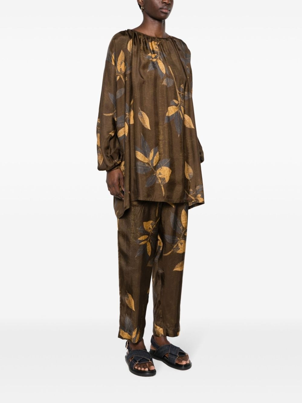 Tammy motif-print blouse - 3