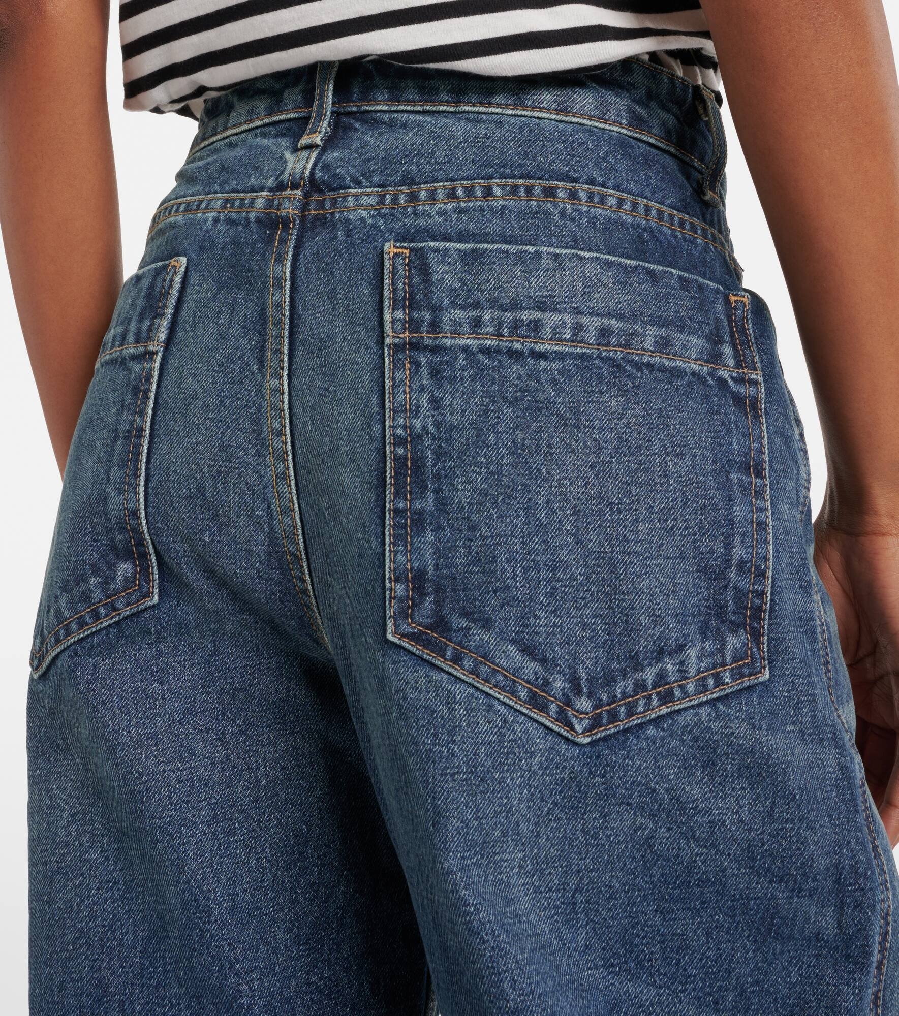 Otis high-rise barrel-leg jeans - 6
