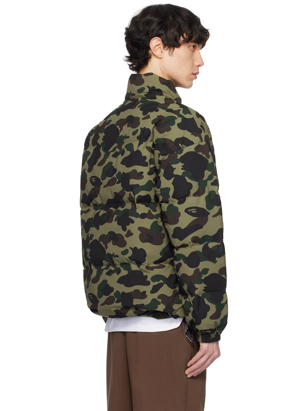 Khaki 1st Camo Reversible Down Jacket - 3