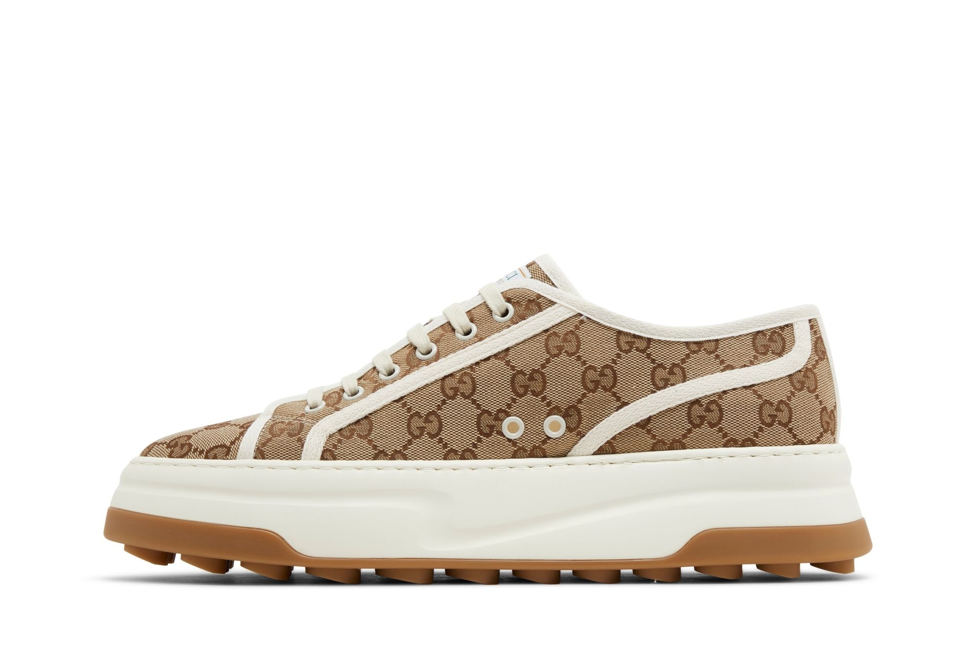 Gucci GG Sneaker 'Interlocking G - Beige' - 3