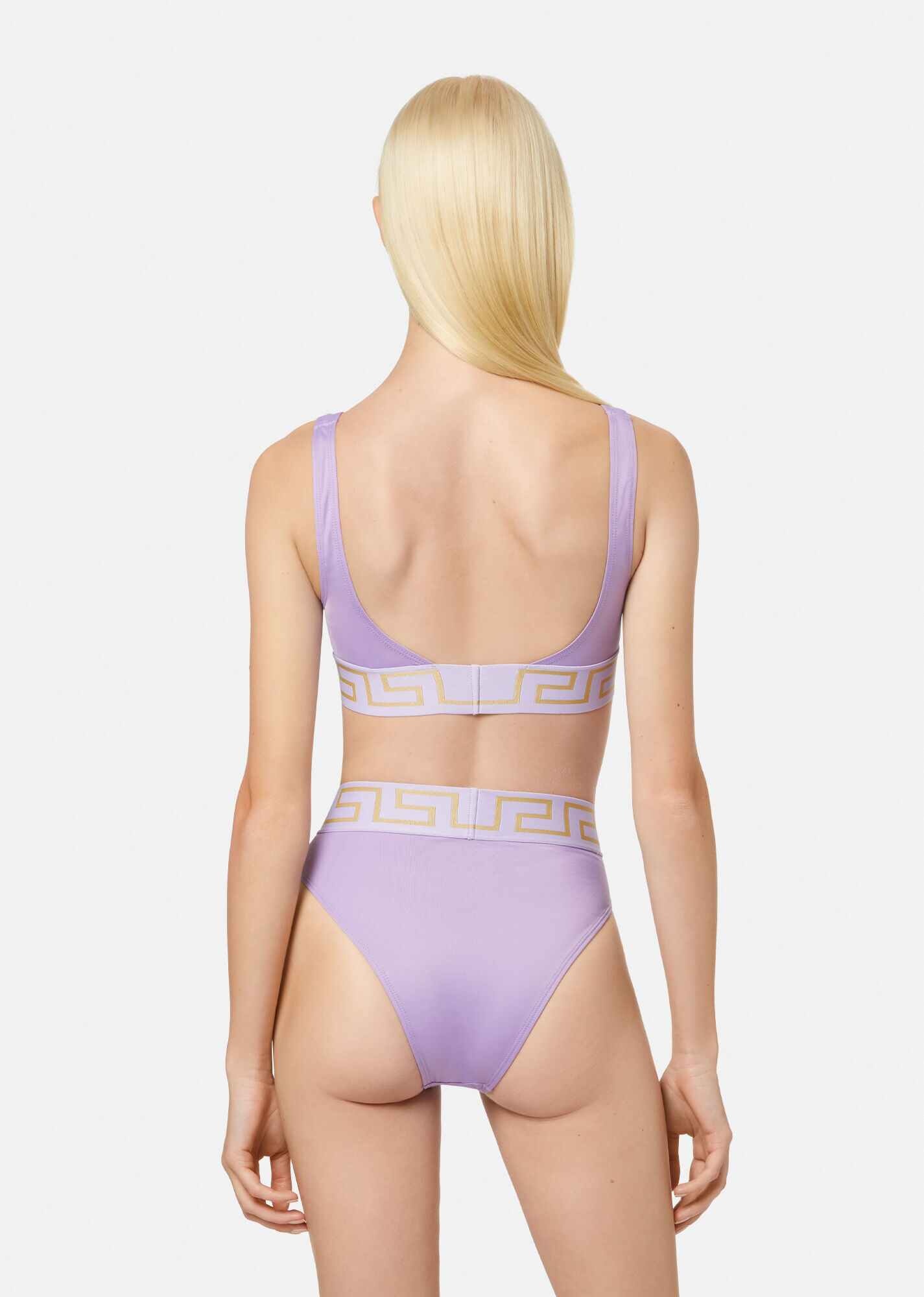Greca Border Triangle Bikini Top - 3