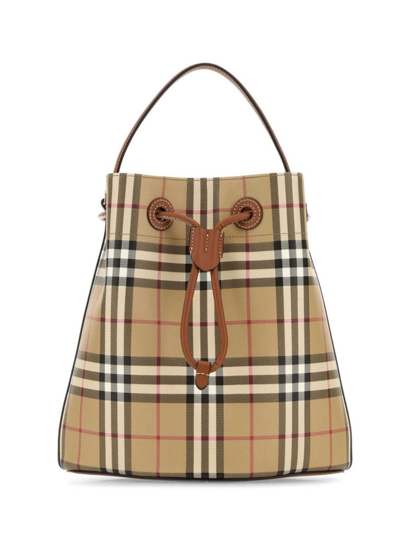 Vintage Check bucket bag 1