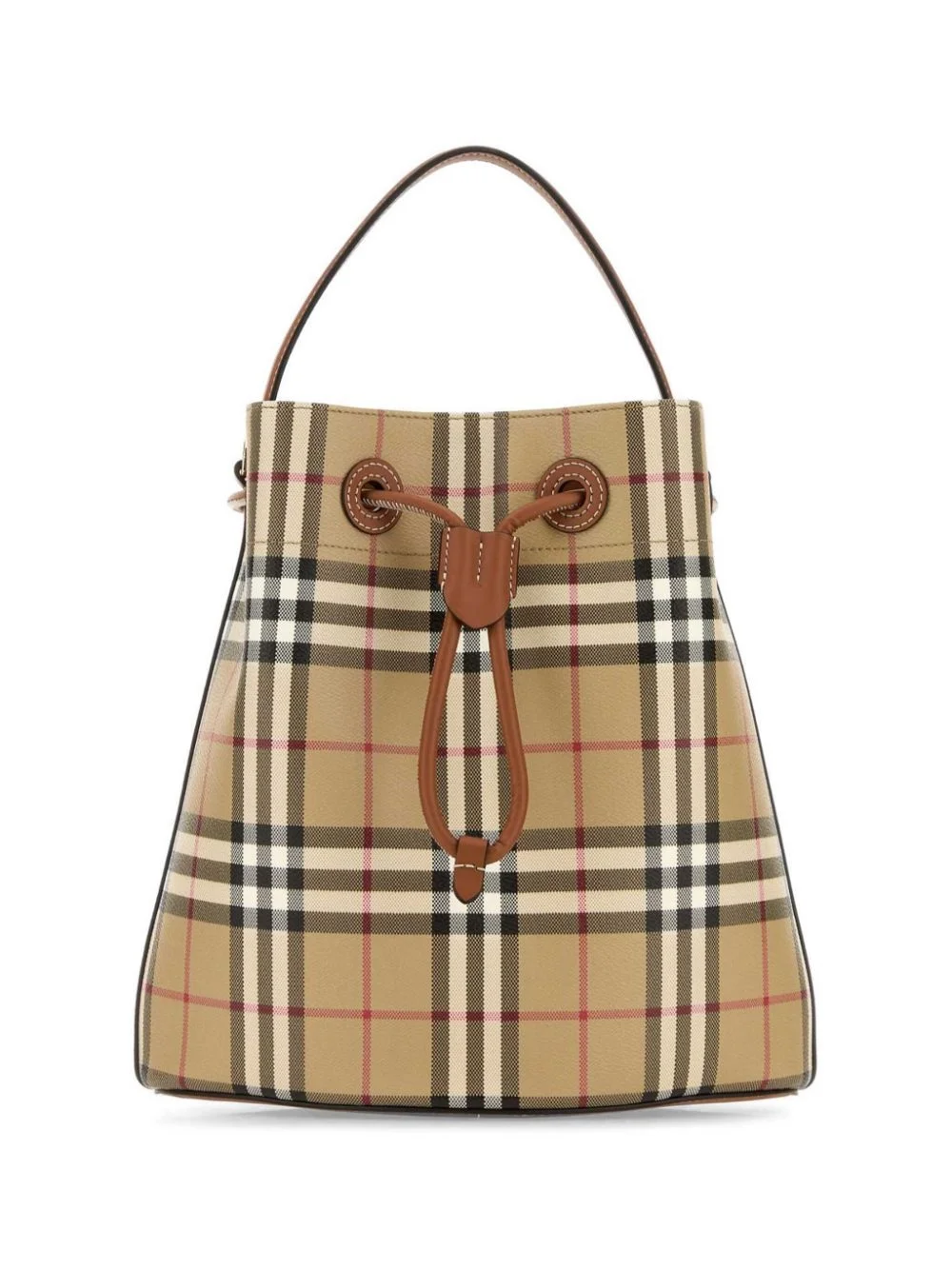 Vintage Check bucket bag - 1