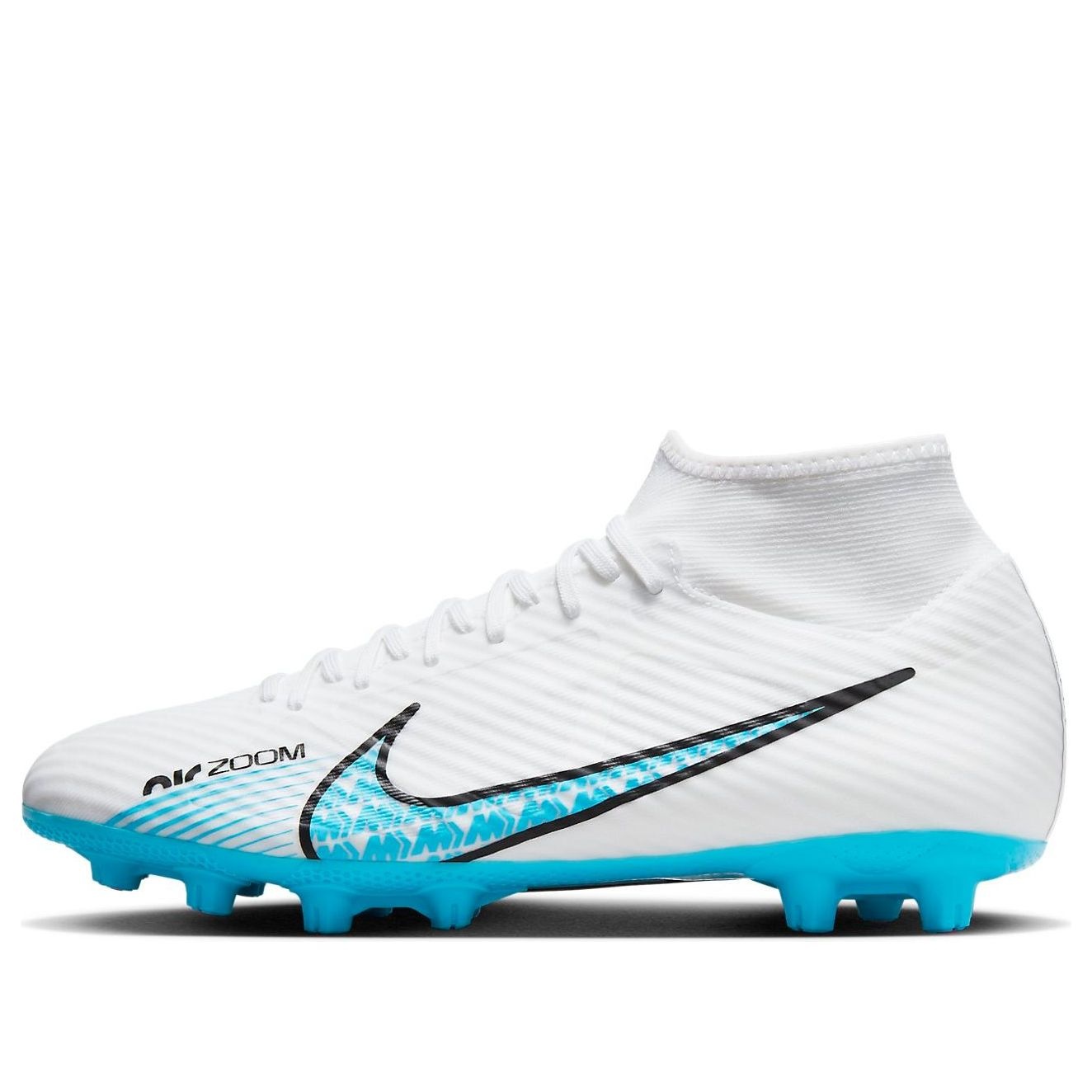 Nike Mercurial Superfly 9 Academy HG 'White Blue' DJ5626-146 - 1