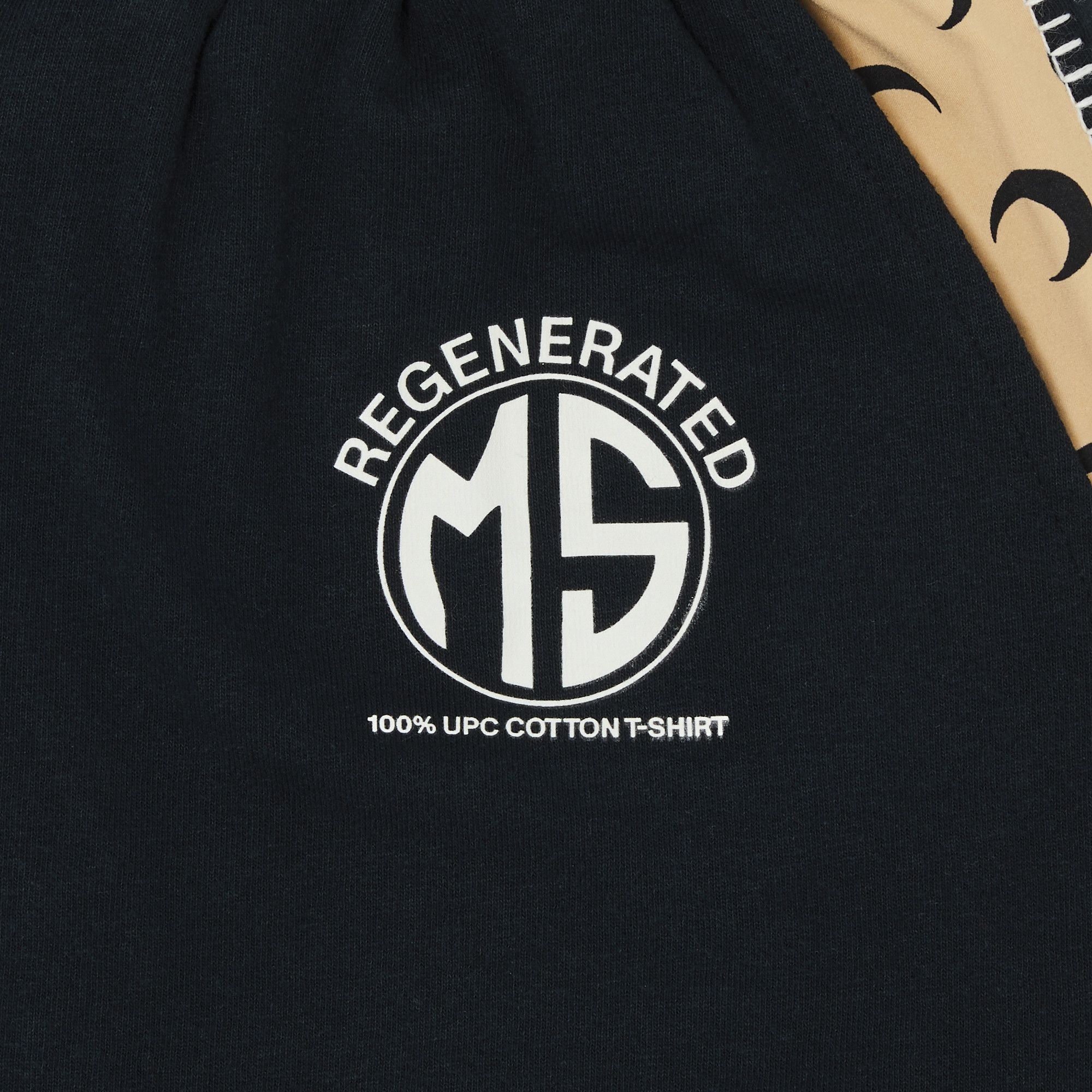 Marine Serre Regenerated Graphic T-Shirt Bermudas 'Black' - 3