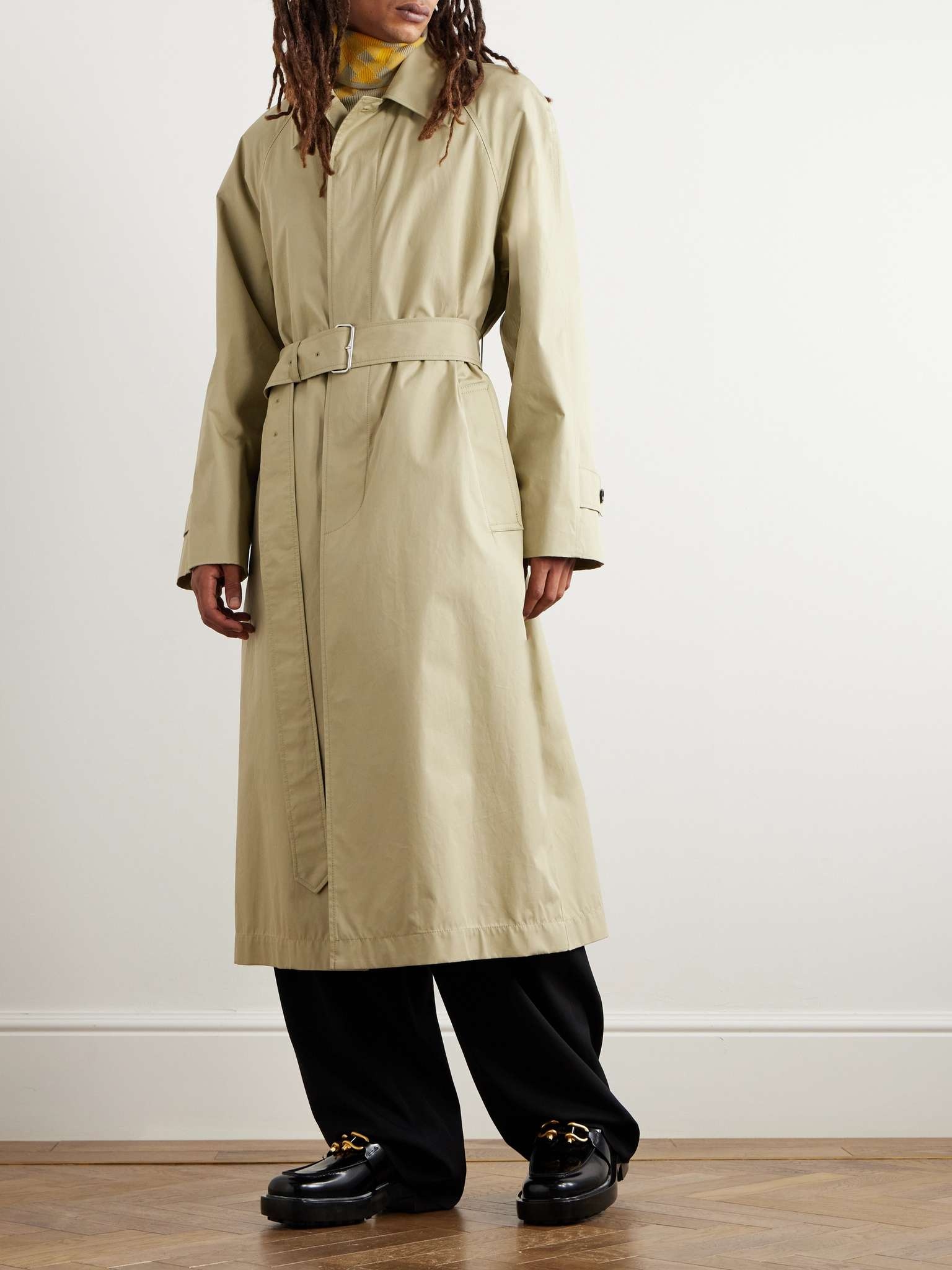 Cotton-Gabardine Trench Coat - 2