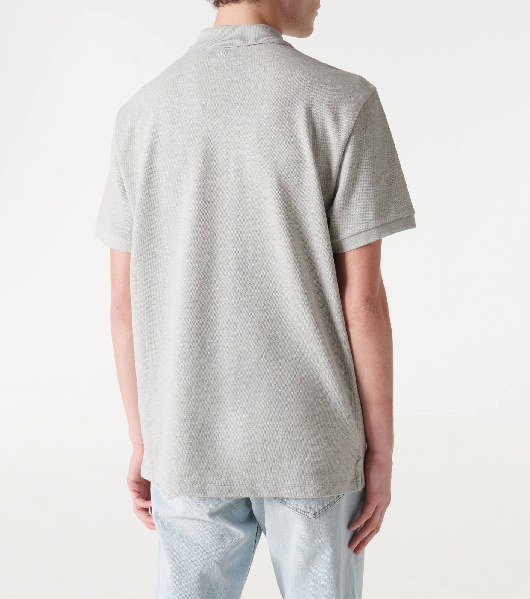 Ami De Cœur cotton piqué polo shirt - 4
