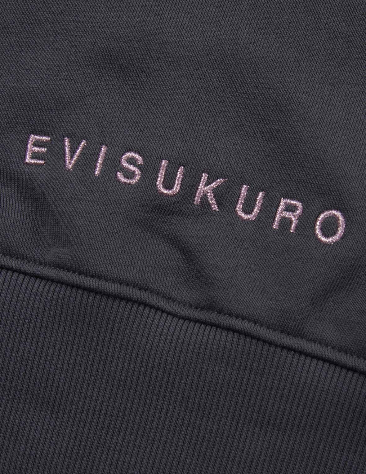 Seagull Print and Slogan Embroidery Oversized Hoodie - 10