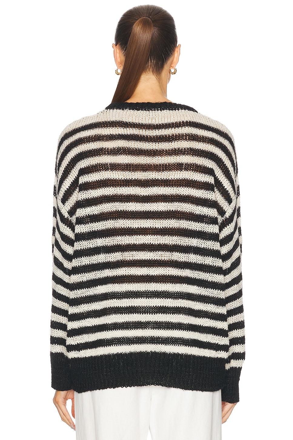 Linen Knitted Sweater - 3