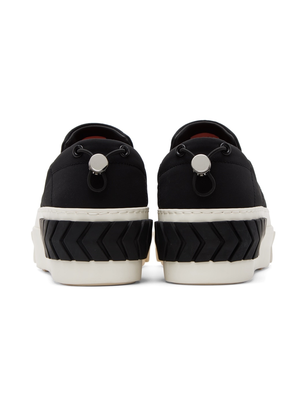 Black Tyres Platform Sneakers - 2