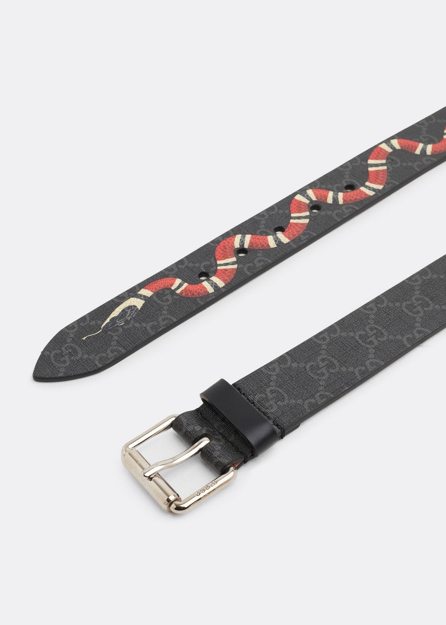 Gucci GG Kingsnake Print Belt - 3