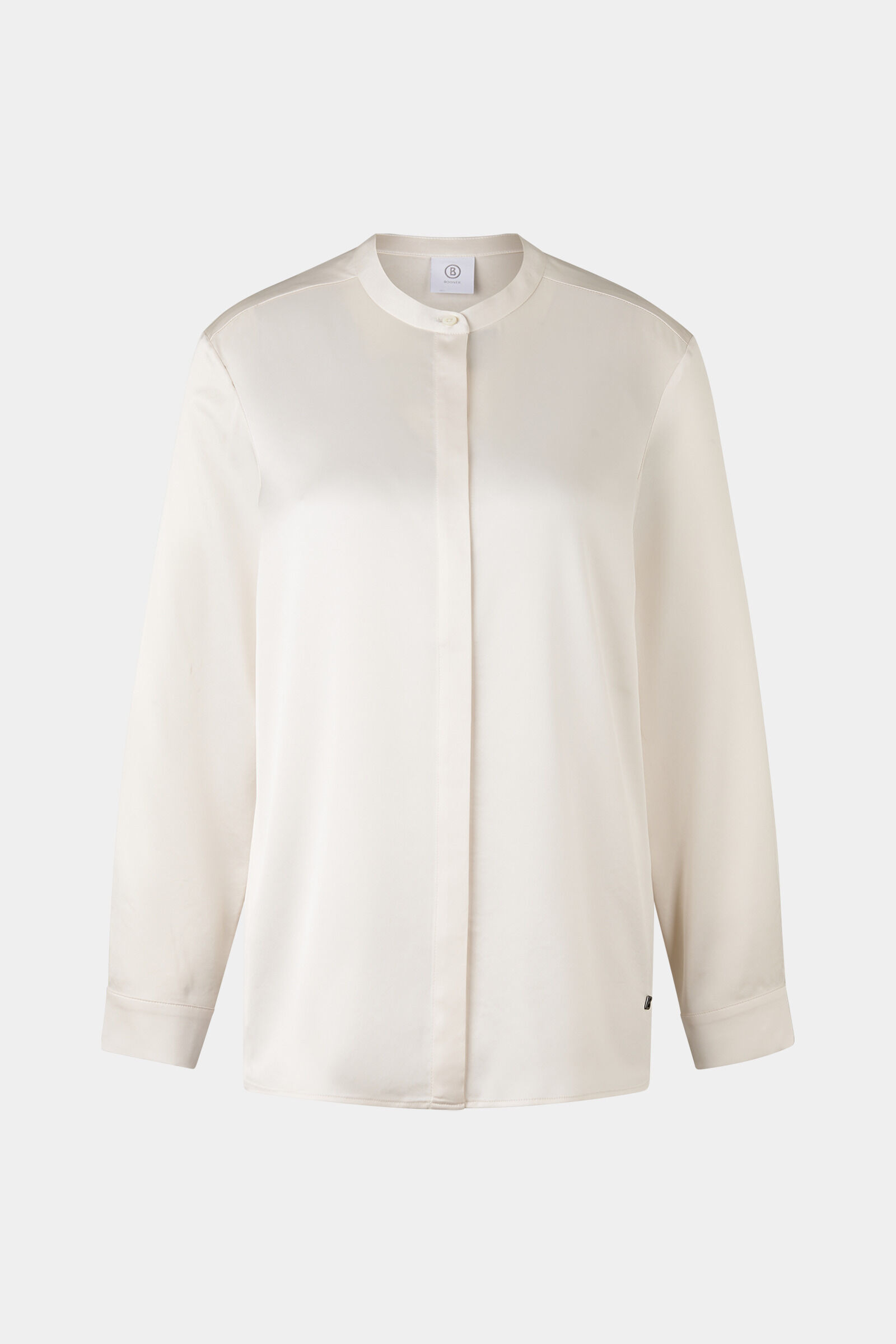 Gerrit satin blouse in Cream - 1