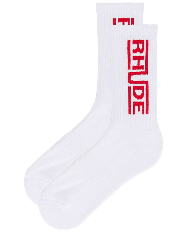Rhude Champions Logo Sock outlook