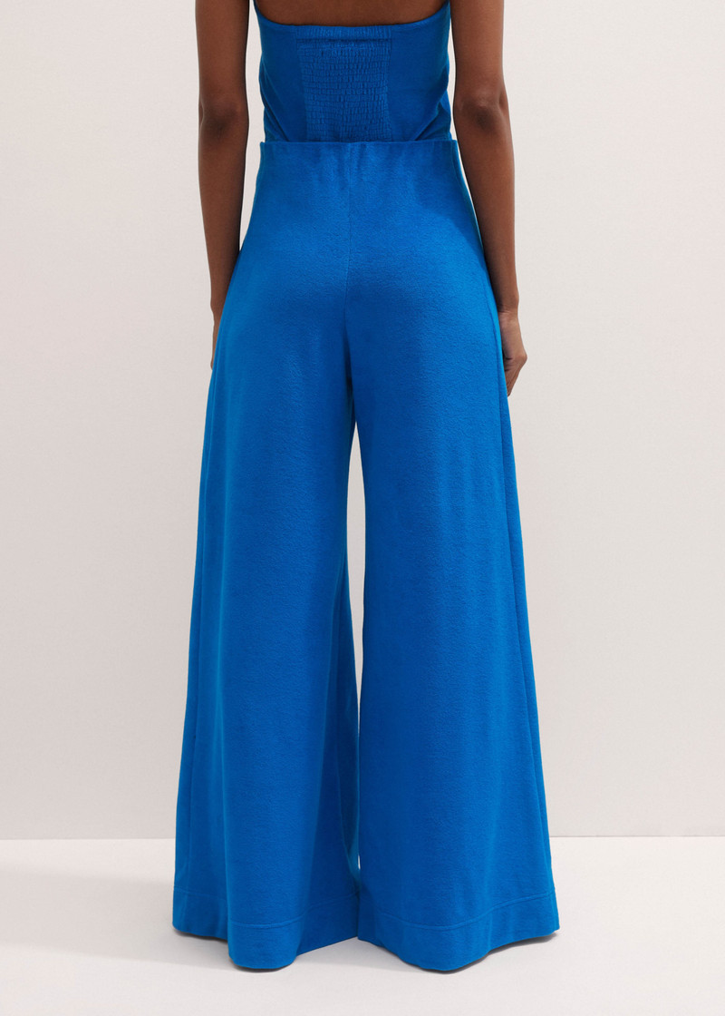 Toweling Extreme Palazzo Pant 4
