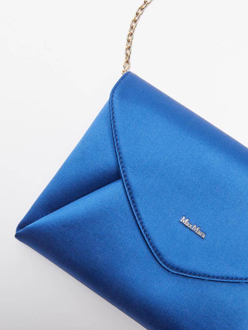 ENVELO4 Viscose and silk satin clutch bag 5