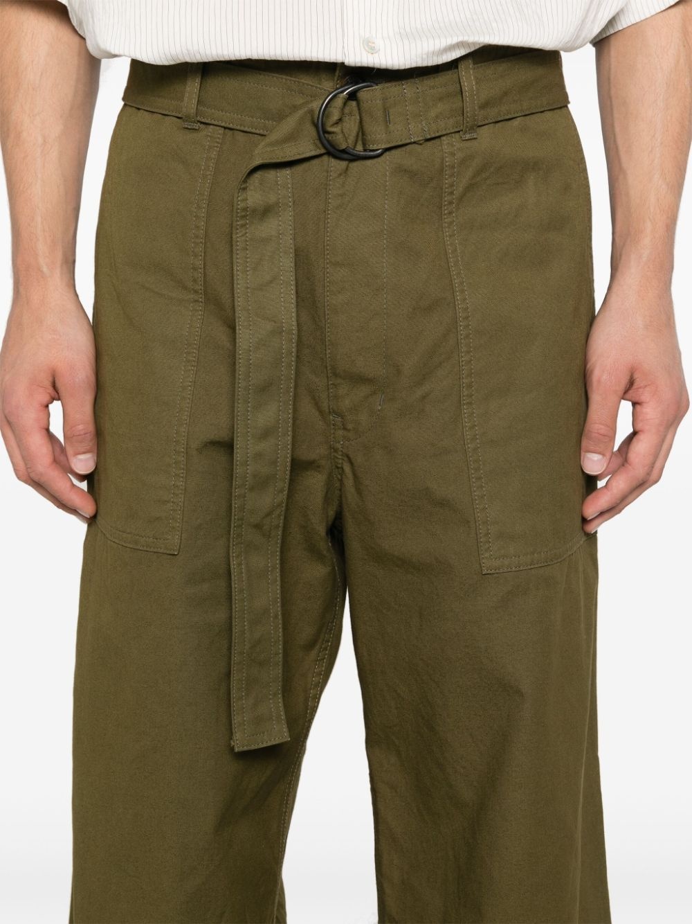 belted trousers - 5