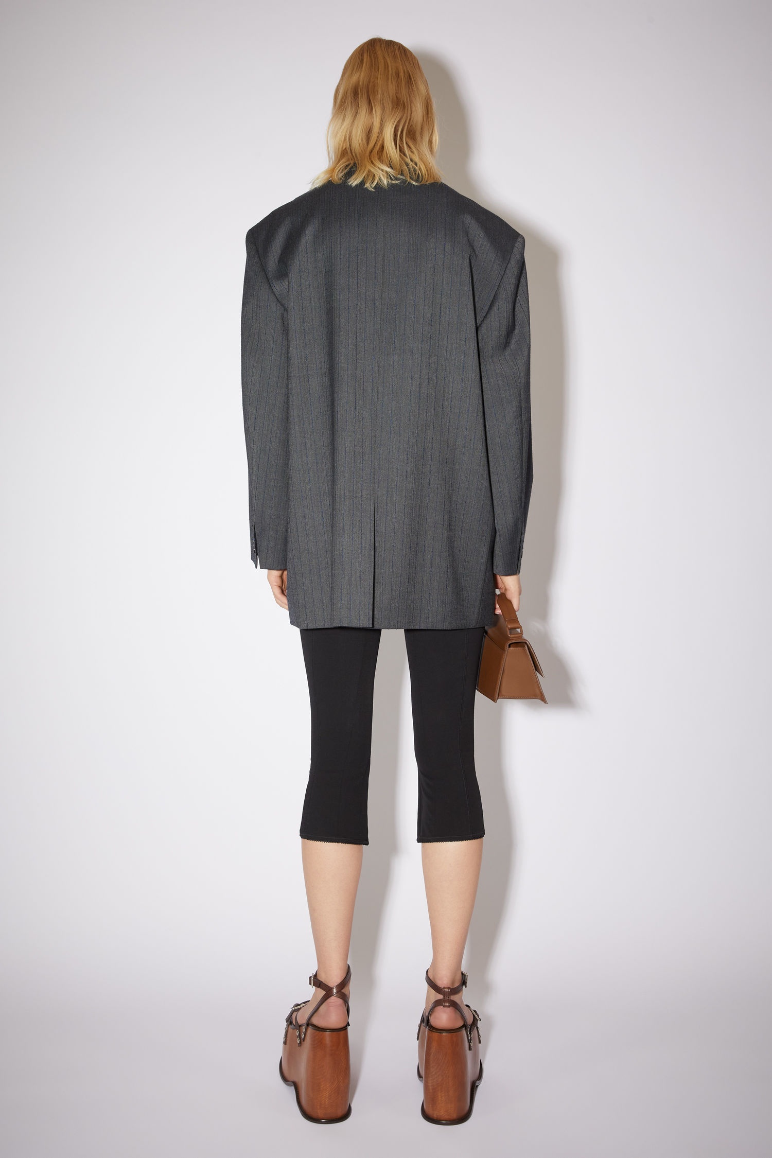 Tailored suit jacket - Charcoal Grey - 3