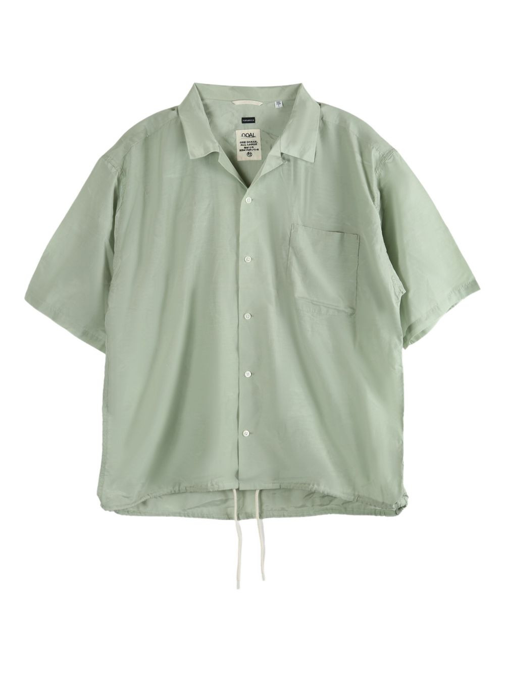 short-sleeve button-down shirt - 1