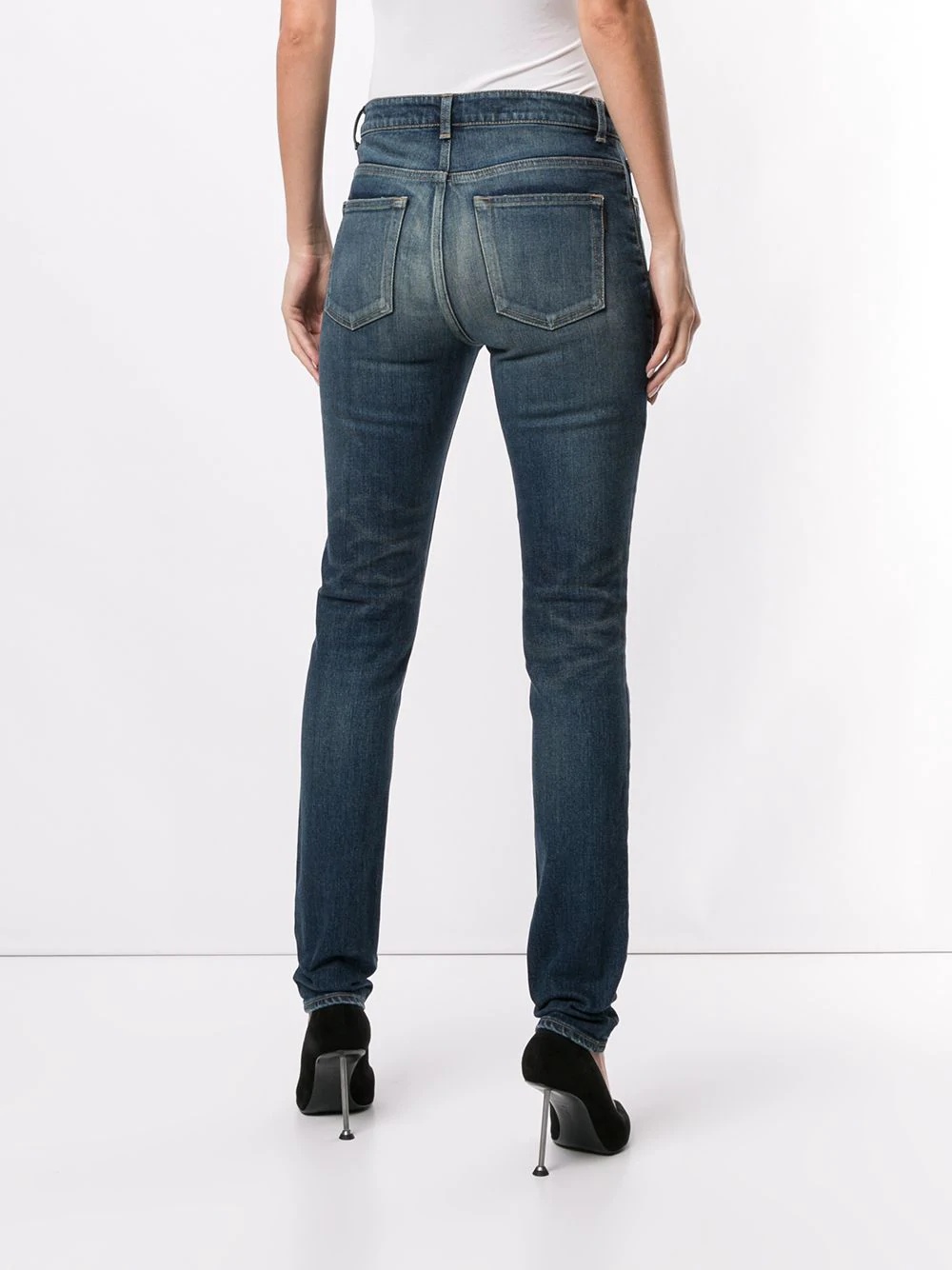 high-waist jeans - 4