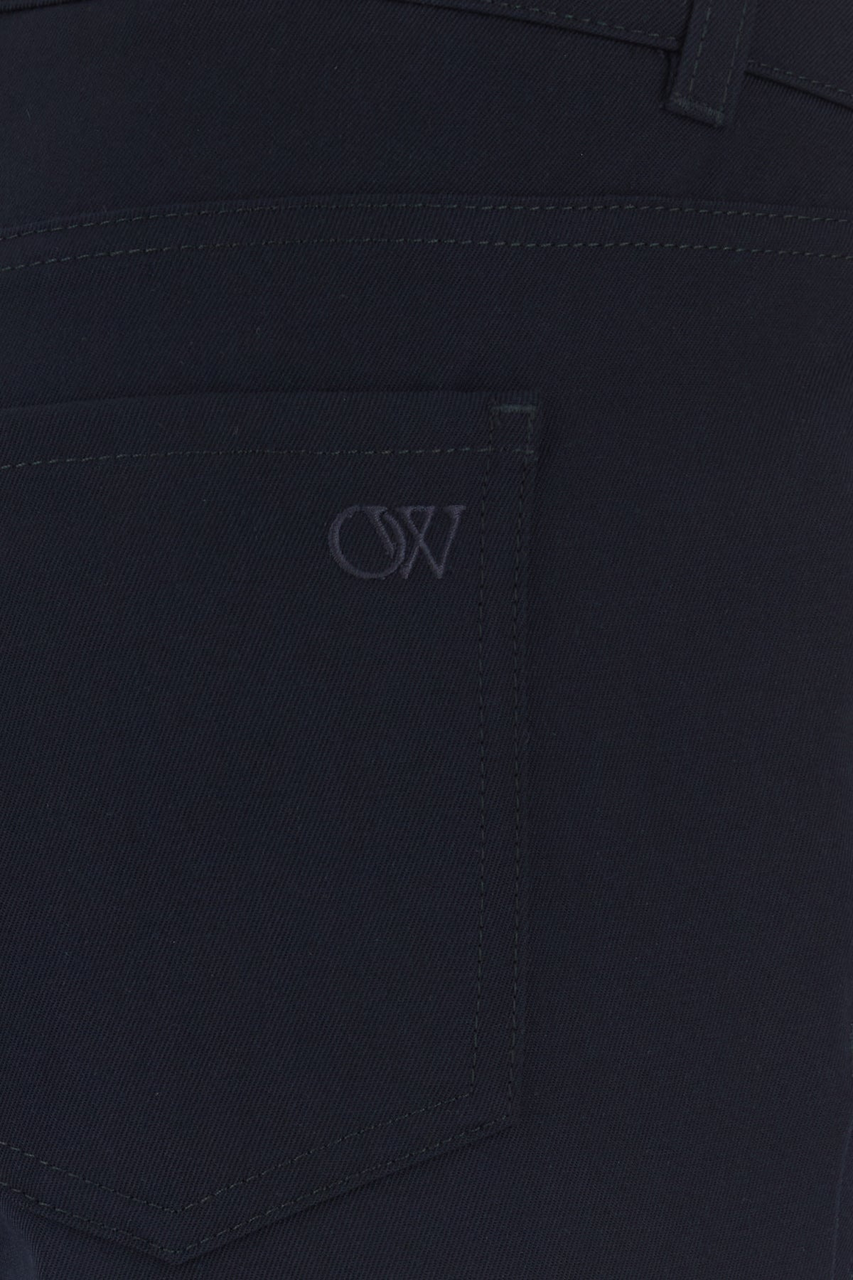 Midnight blue wool pant - 3