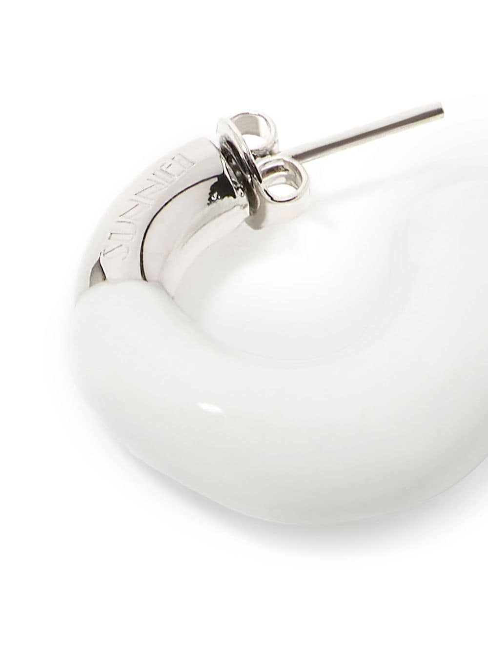 rubberised-detail earrings - 2