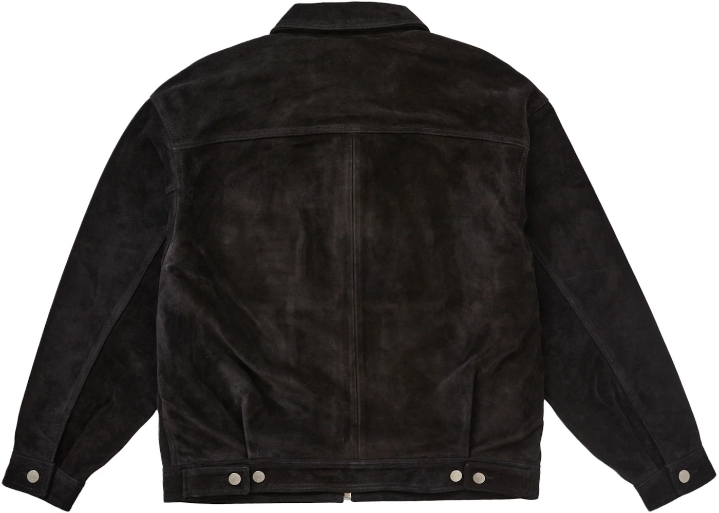 Supreme Suede Work Jacket Black - 3