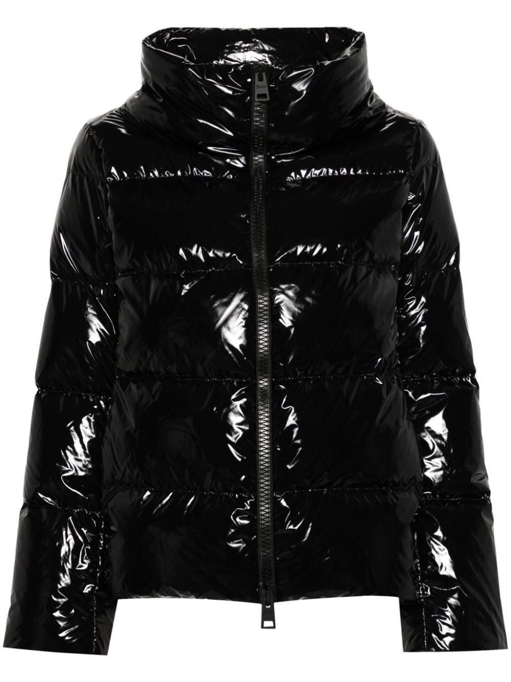 gloss puffer jacket - 1
