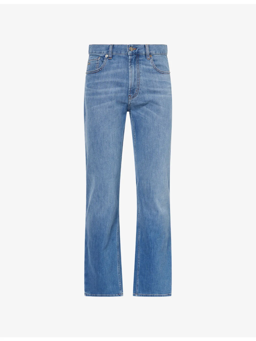 Straight-Leg Denim Jeans - 1