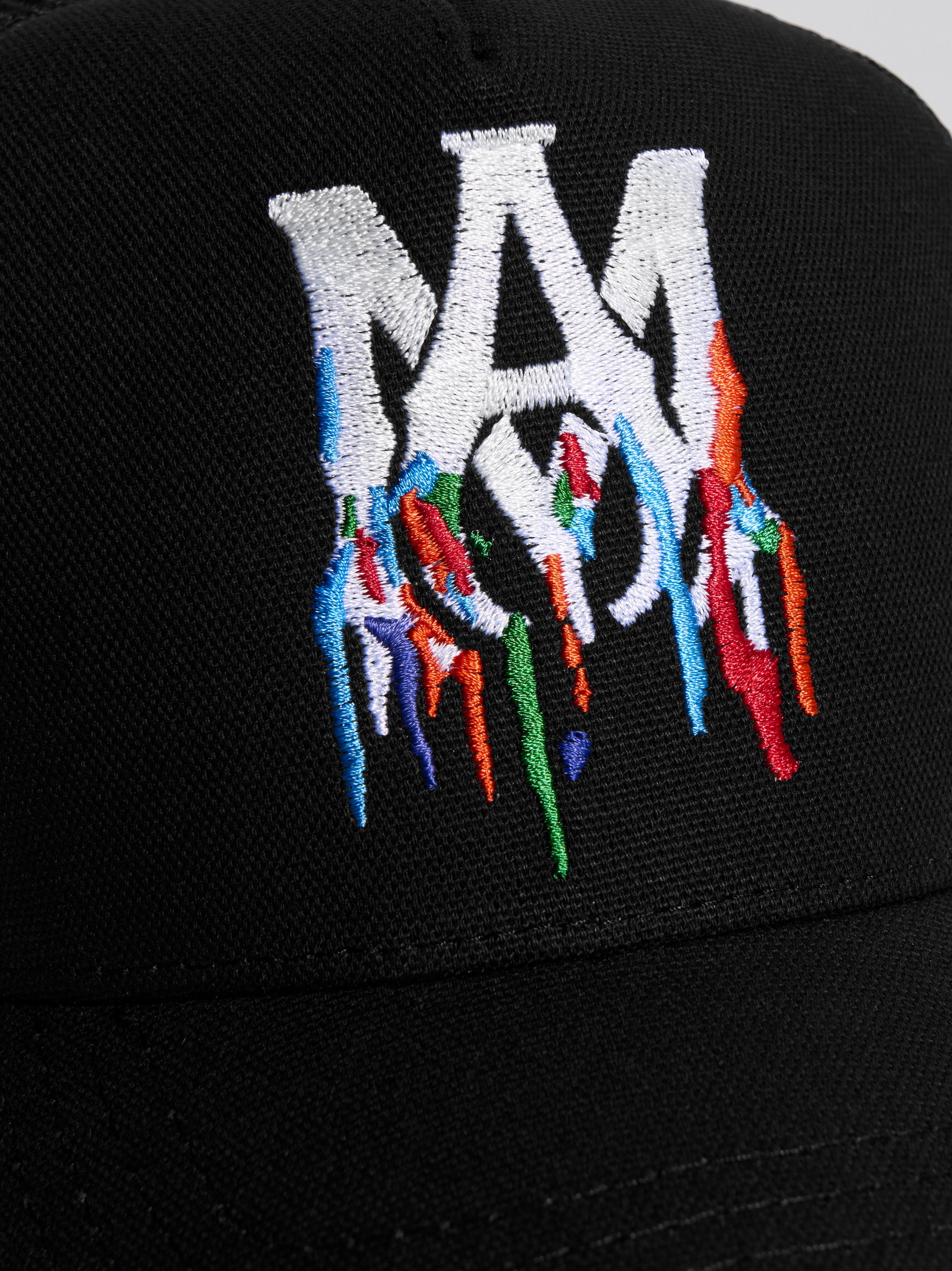 PAINT DRIP M.A. LOGO TRUCKER HAT - 4