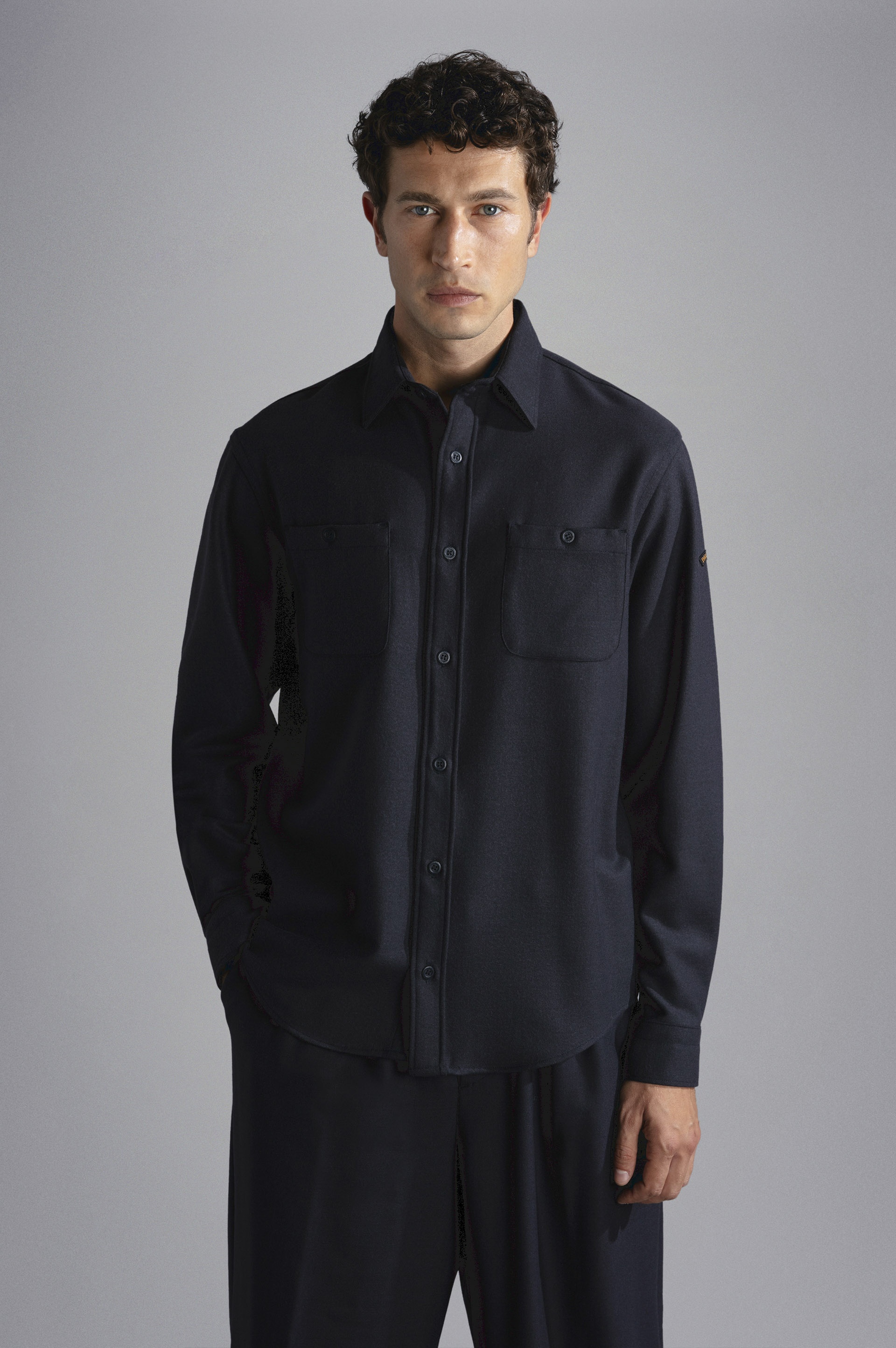 WOOL OVERSHIRT - 6