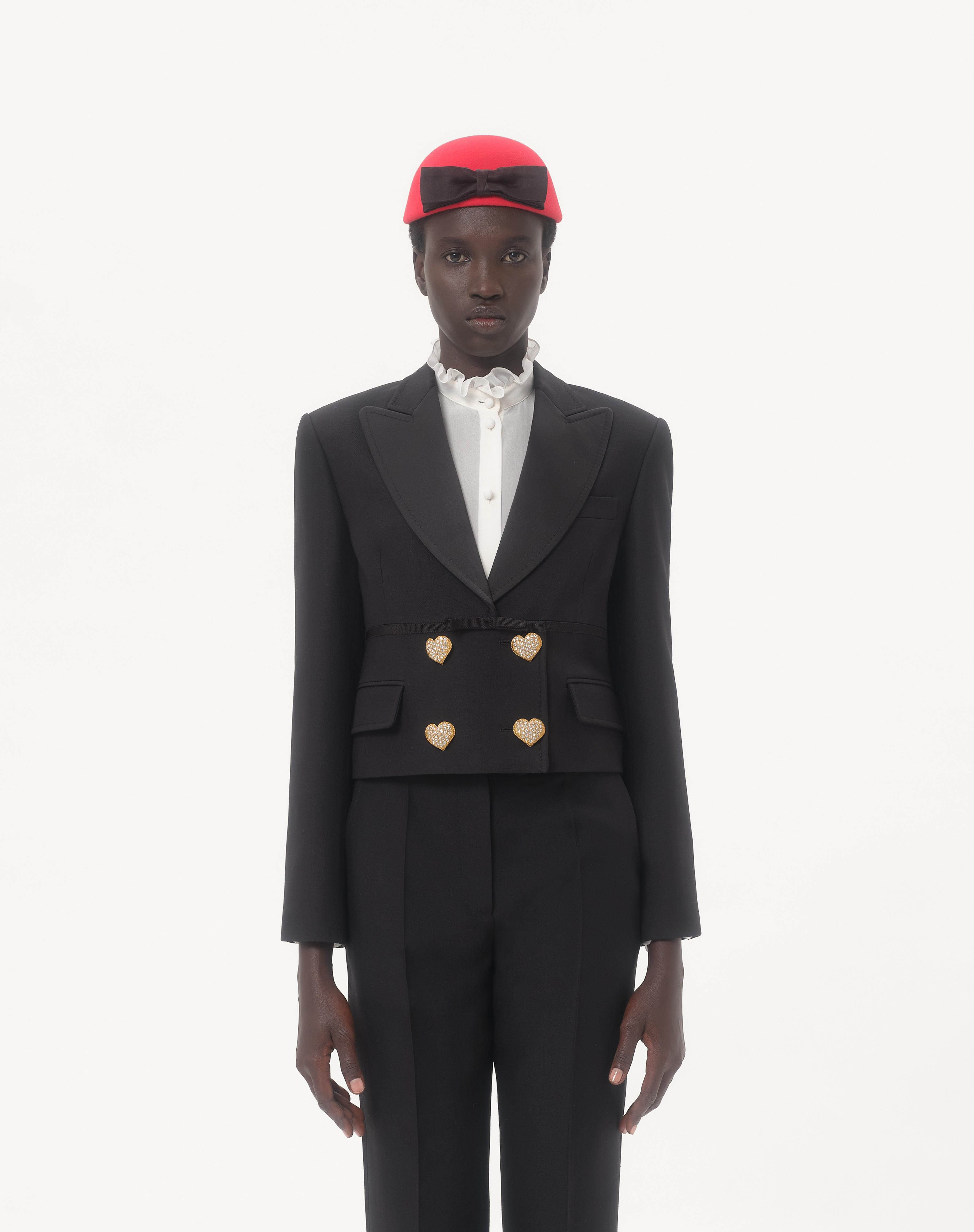 CREPE COUTURE JACKET - 4