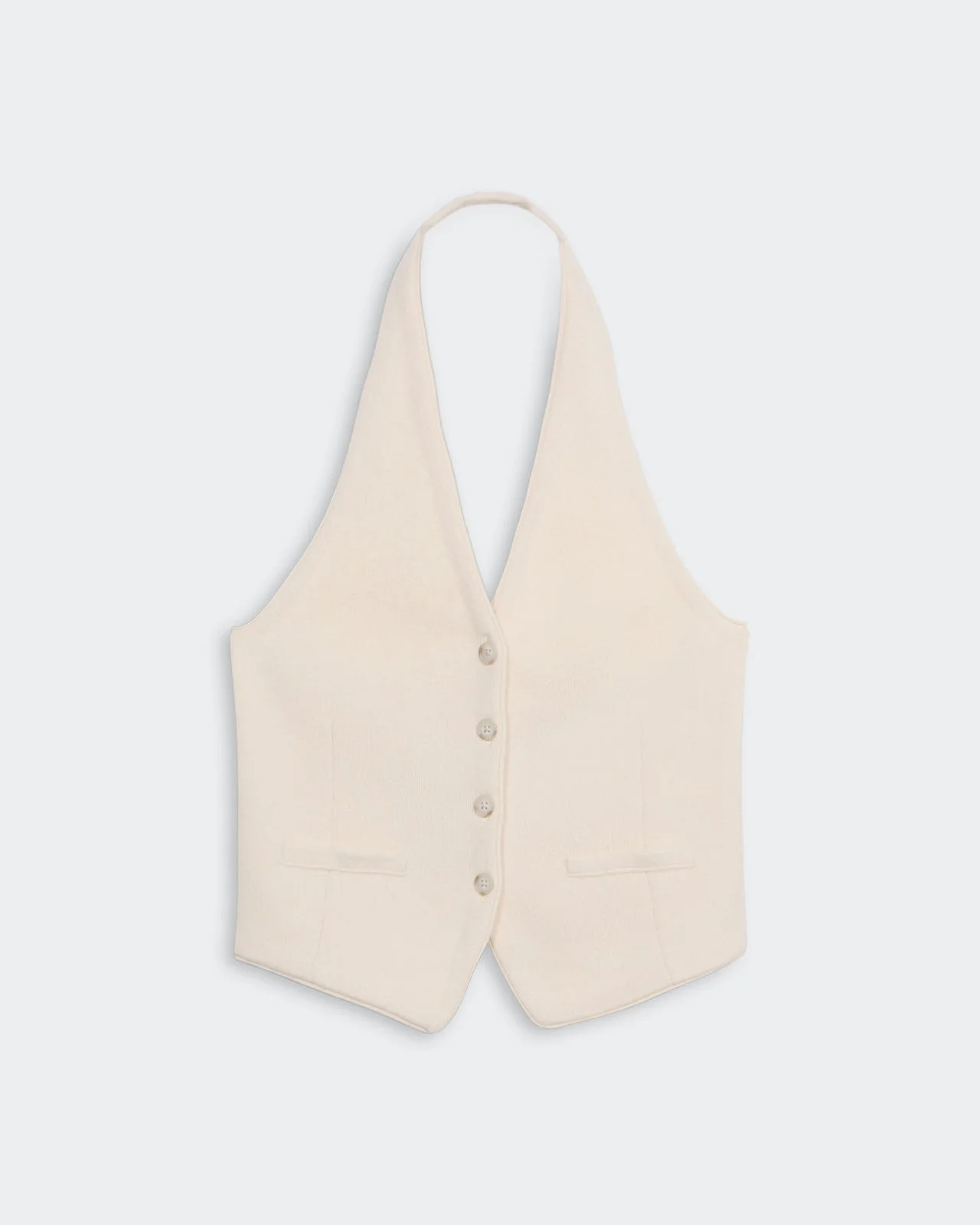 Tailored Halter Vest - 1