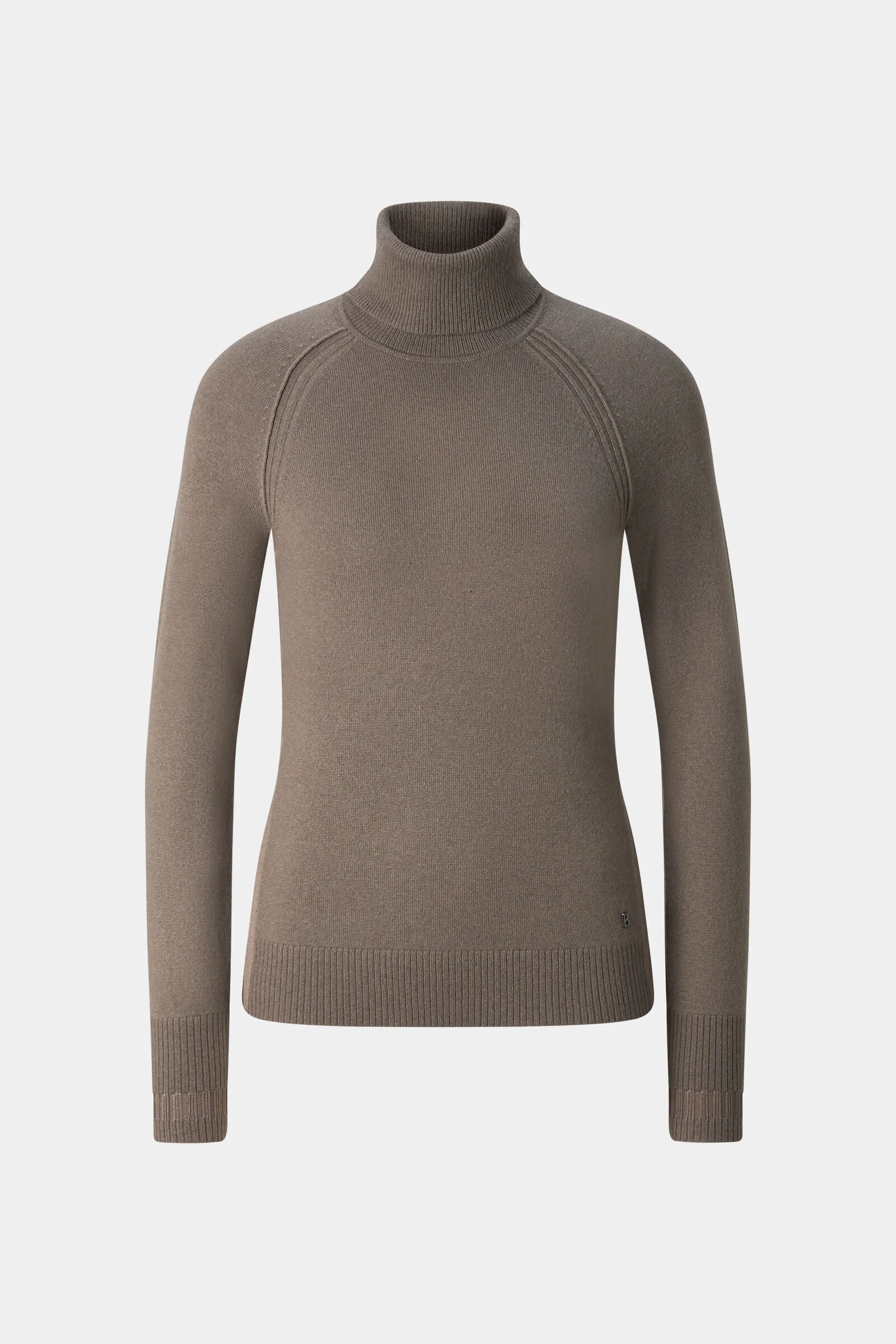 Vaiana pure new wool cashmere sweater in Dark brown - 1