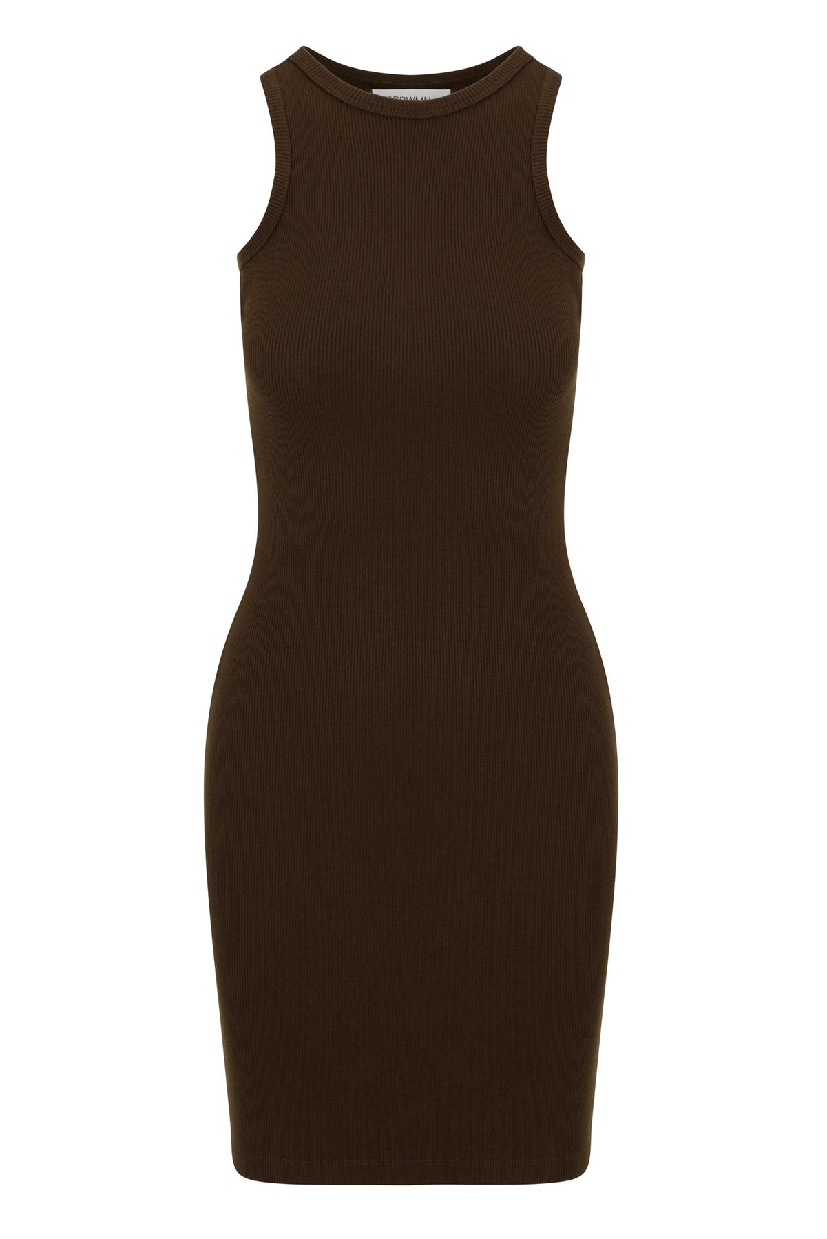 AMERICANO RIB RACER PENCIL DRESS - 5