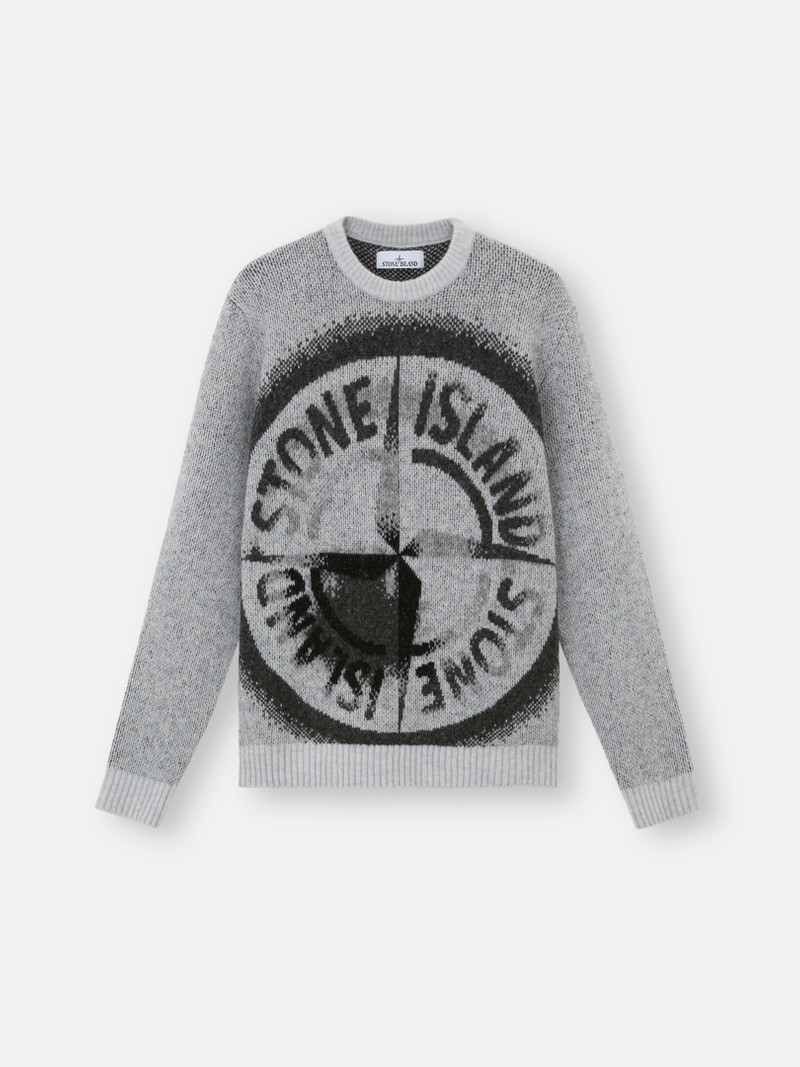 522D1 GAUZED EFFECT WOOL BLEND - 1