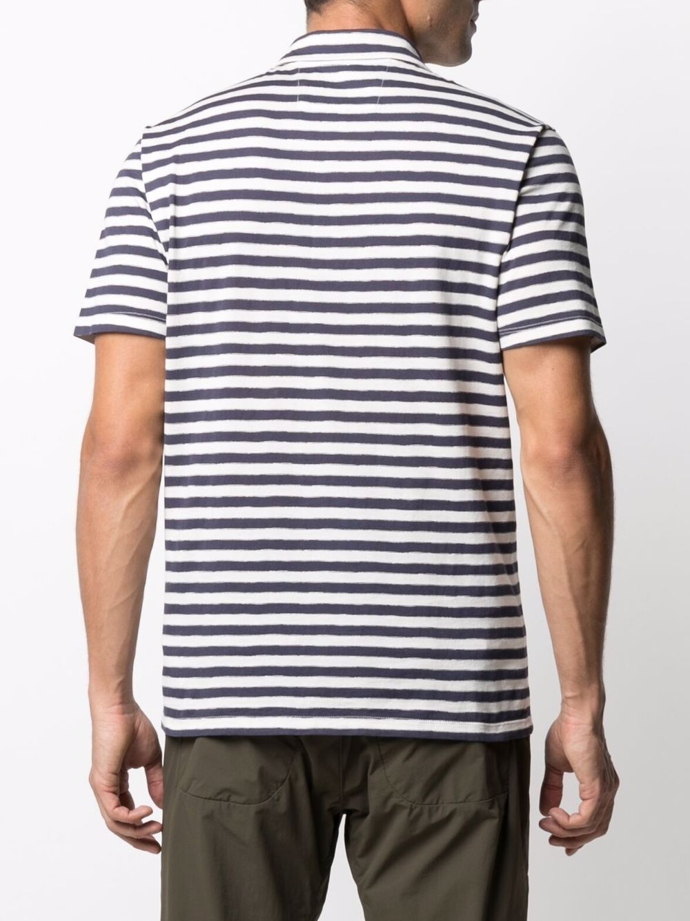 striped polo shirt - 4