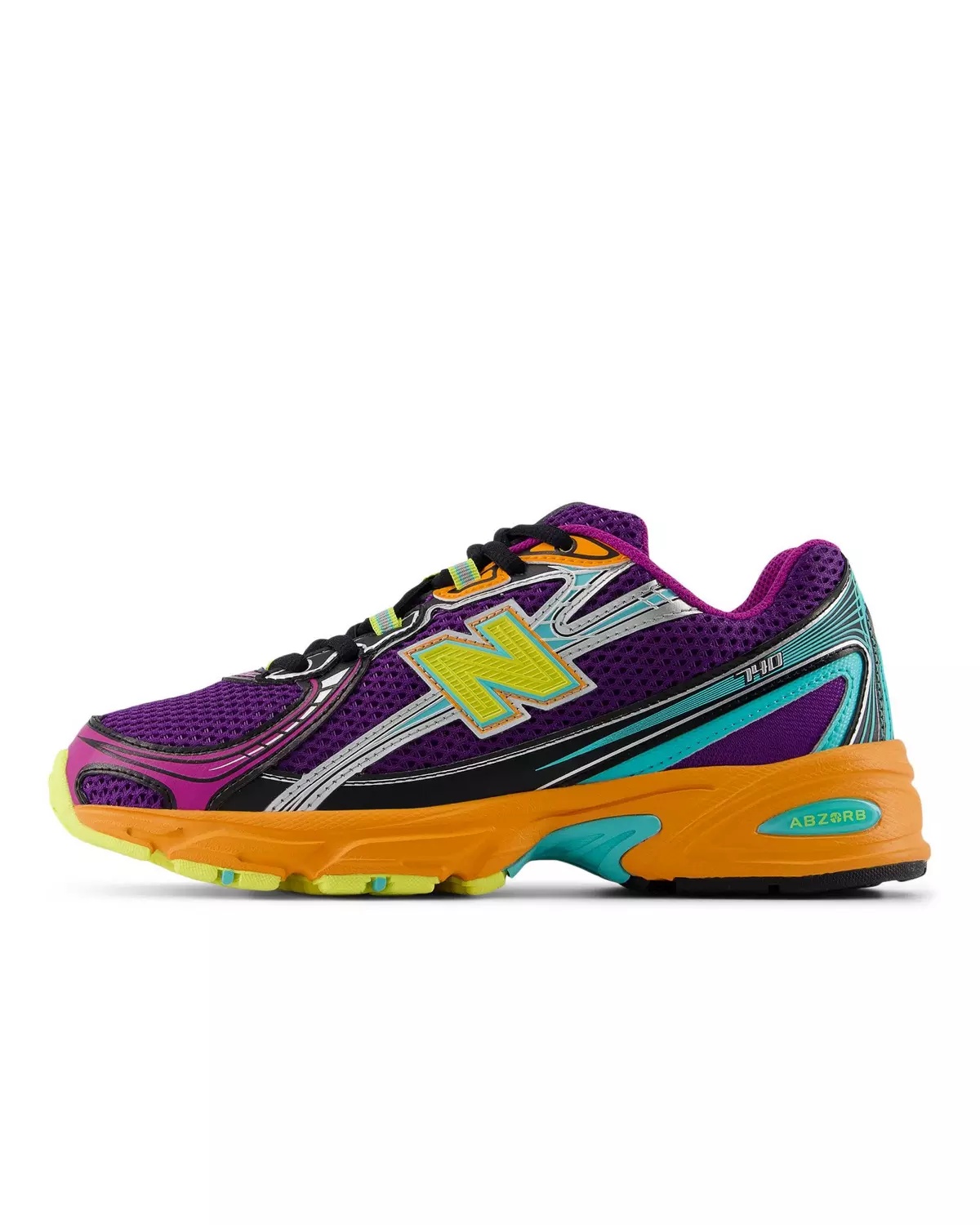 740 "Concord Grape/Purple Fuchsia/Sun Glow/Firefly" Unisex Shoe - 3