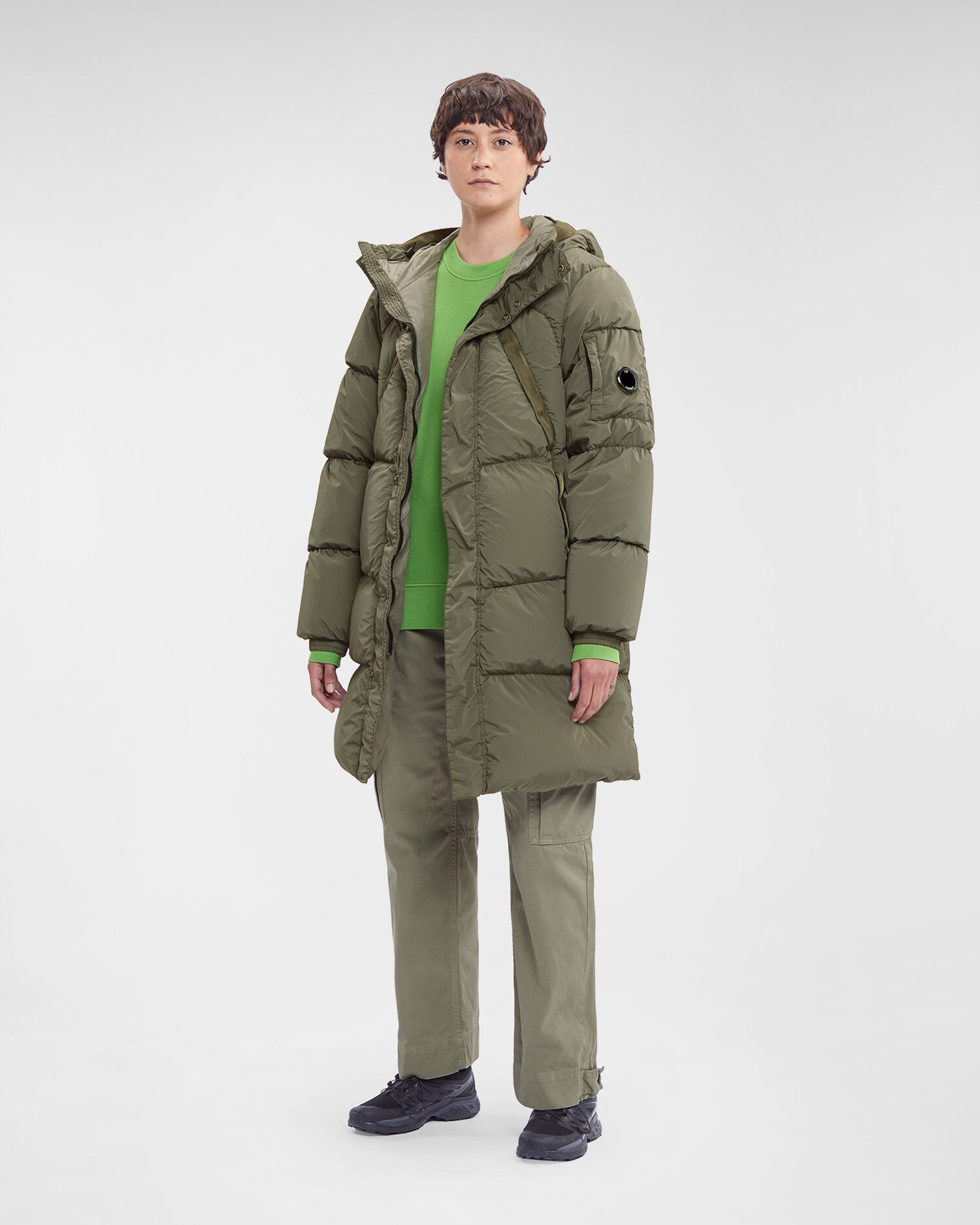 Nycra-R Hooded Down Coat - 8