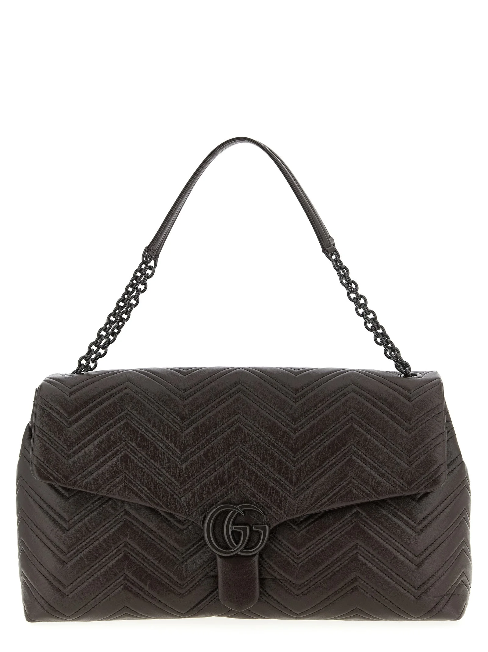 Gg Marmont Shoulder Bags Brown - 1