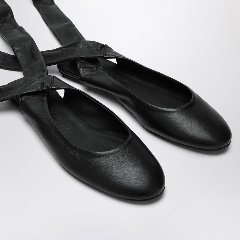 The Attico Black Cloe Ballerina Women - 3