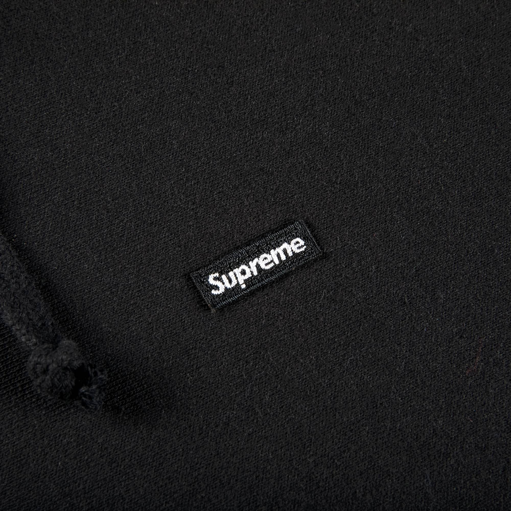 Supreme Small Box Hooded Sweatshirt 'Black' - 2