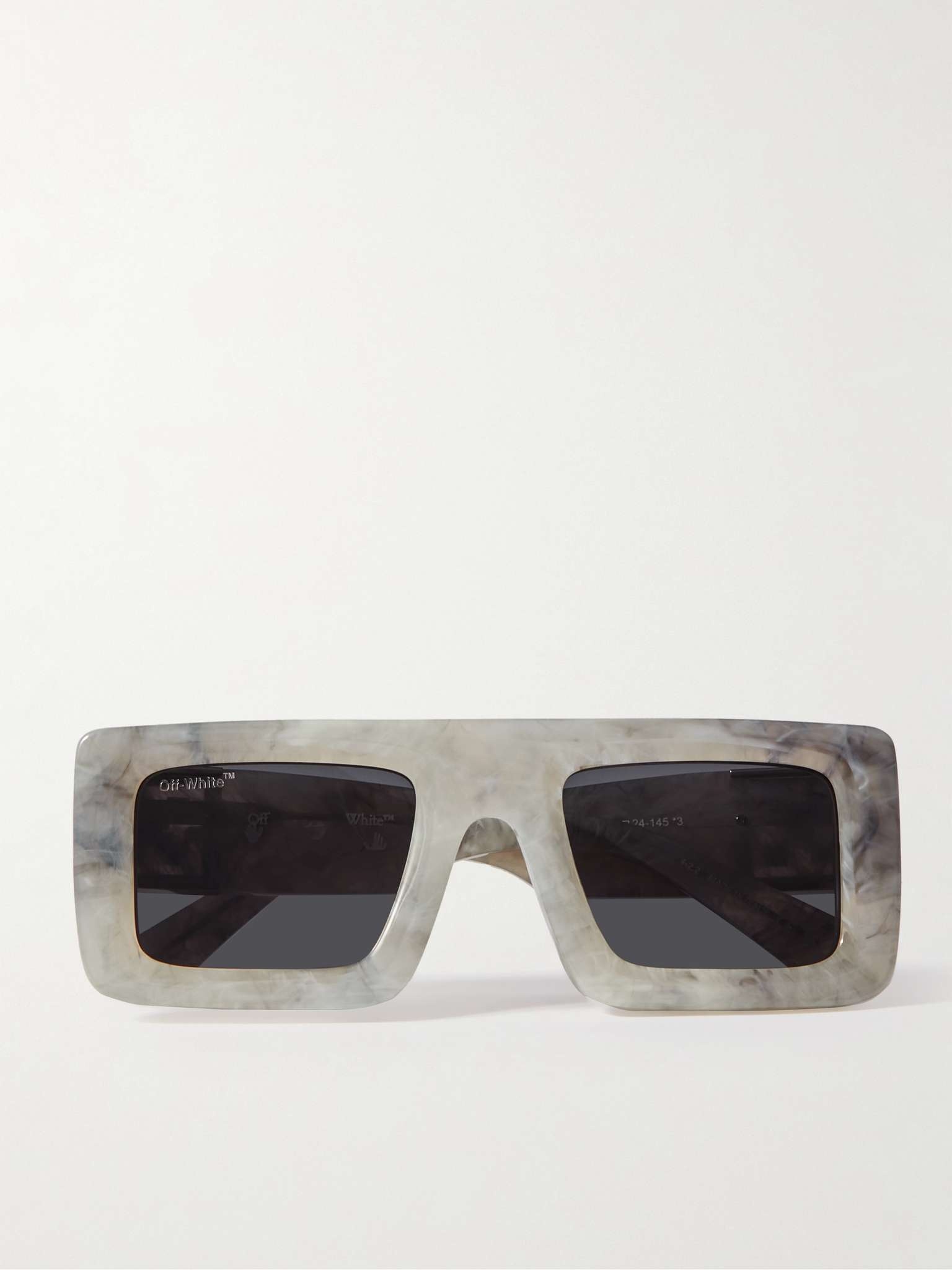 Leonardo Square-Frame Acetate Sunglasses - 1