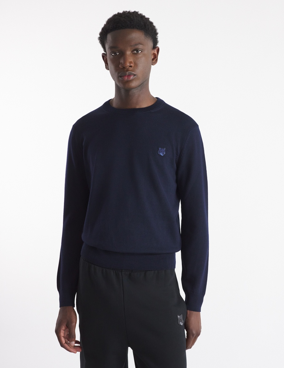 BOLD FOX HEAD PATCH REGULAR JUMPER - 3