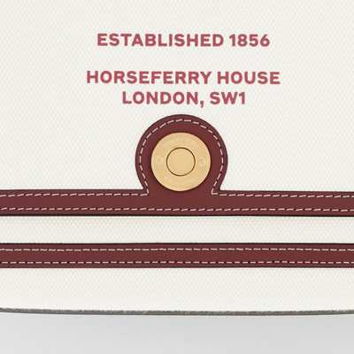 Burberry Horseferry Print Canvas Note Crossbody Bag outlook