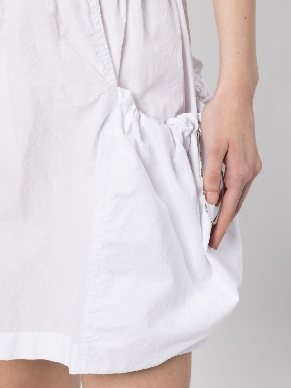 sleeveless cotton mini dress - 5