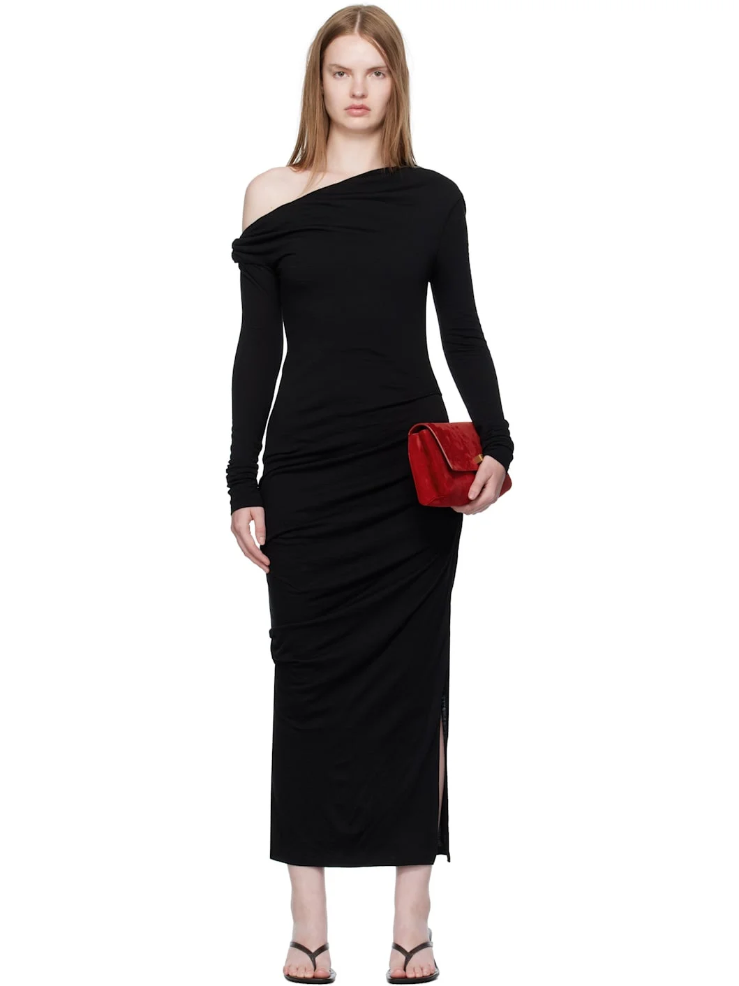 Black Elemental Manahou Maxi Dress - 1