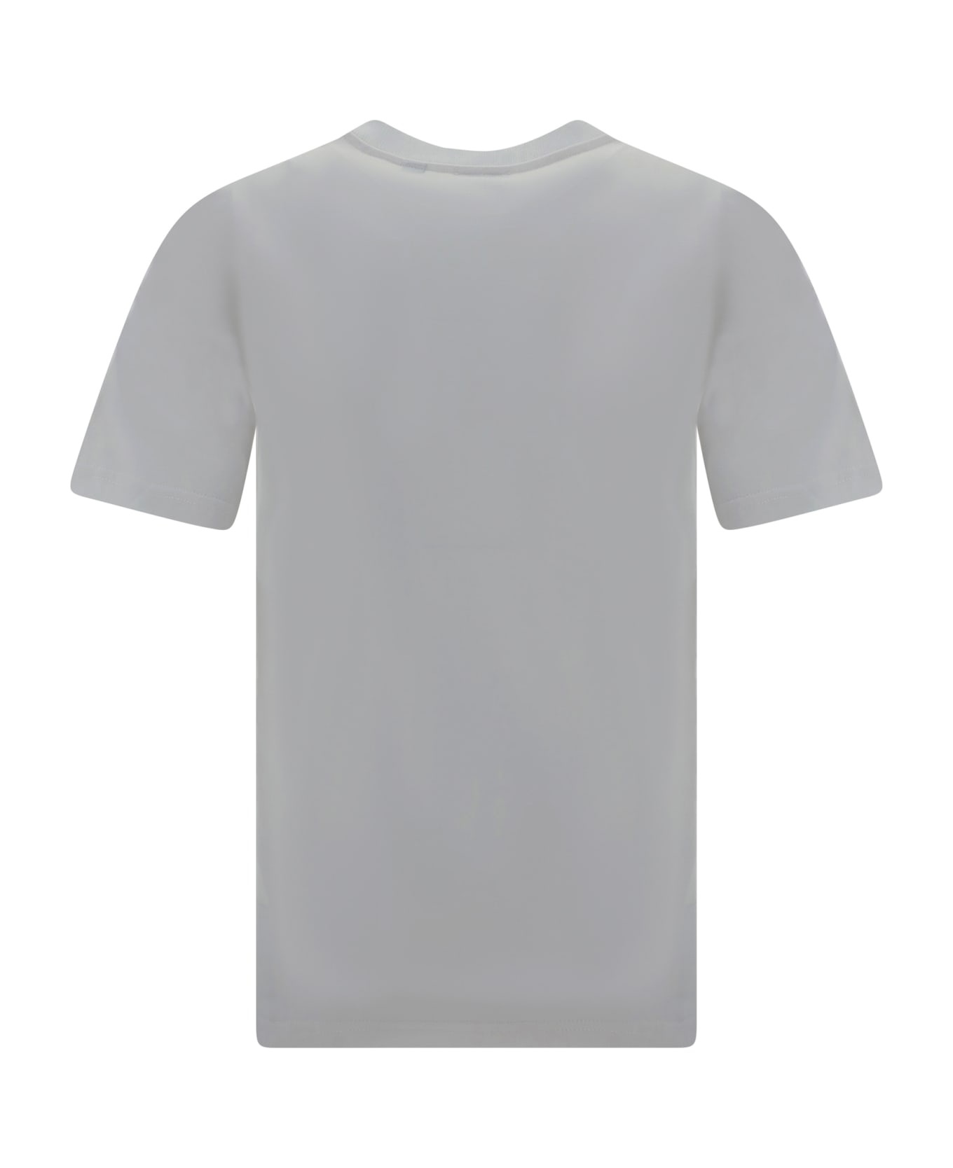 White Cotton T-shirt - 2