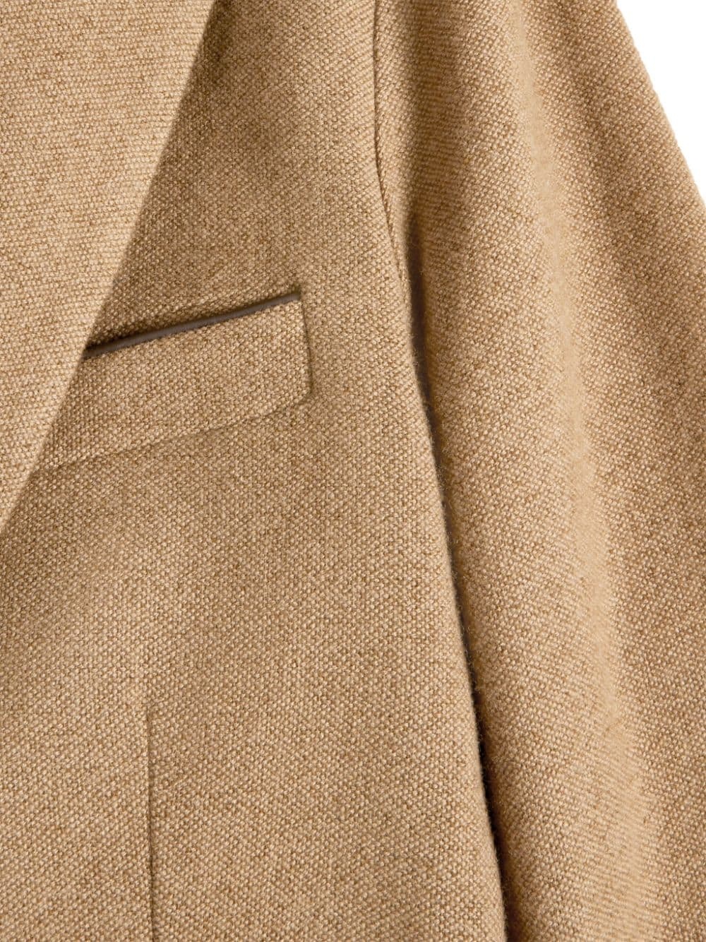 wool blazer - 6